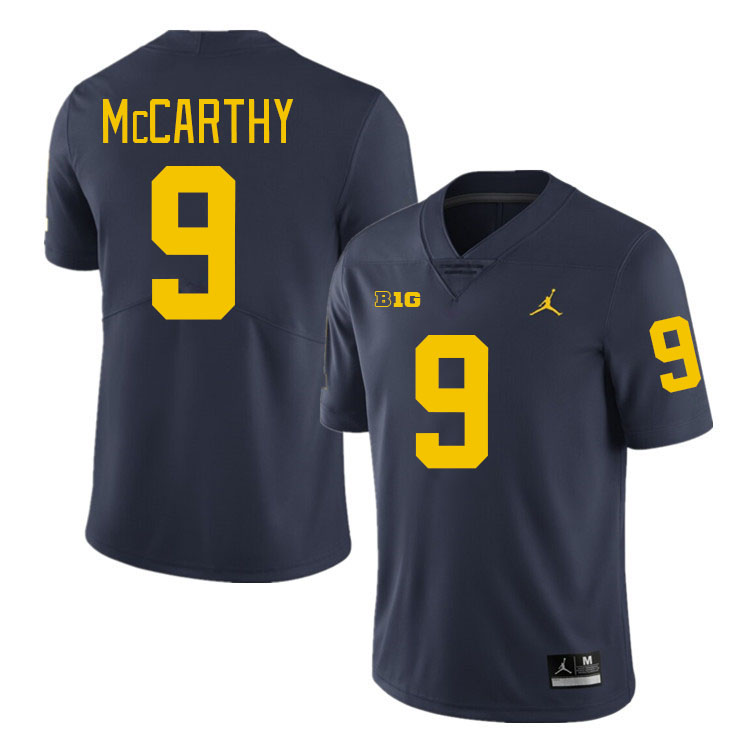 J.J. McCarthy Michigan Jersey,Michigan Wolverines #9 J.J. McCarthy Jersey Youth-Navy